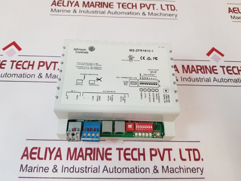 Johnson Controls Ms-zfr1810-1 Wireless Field Bus Coordinator Ry11627