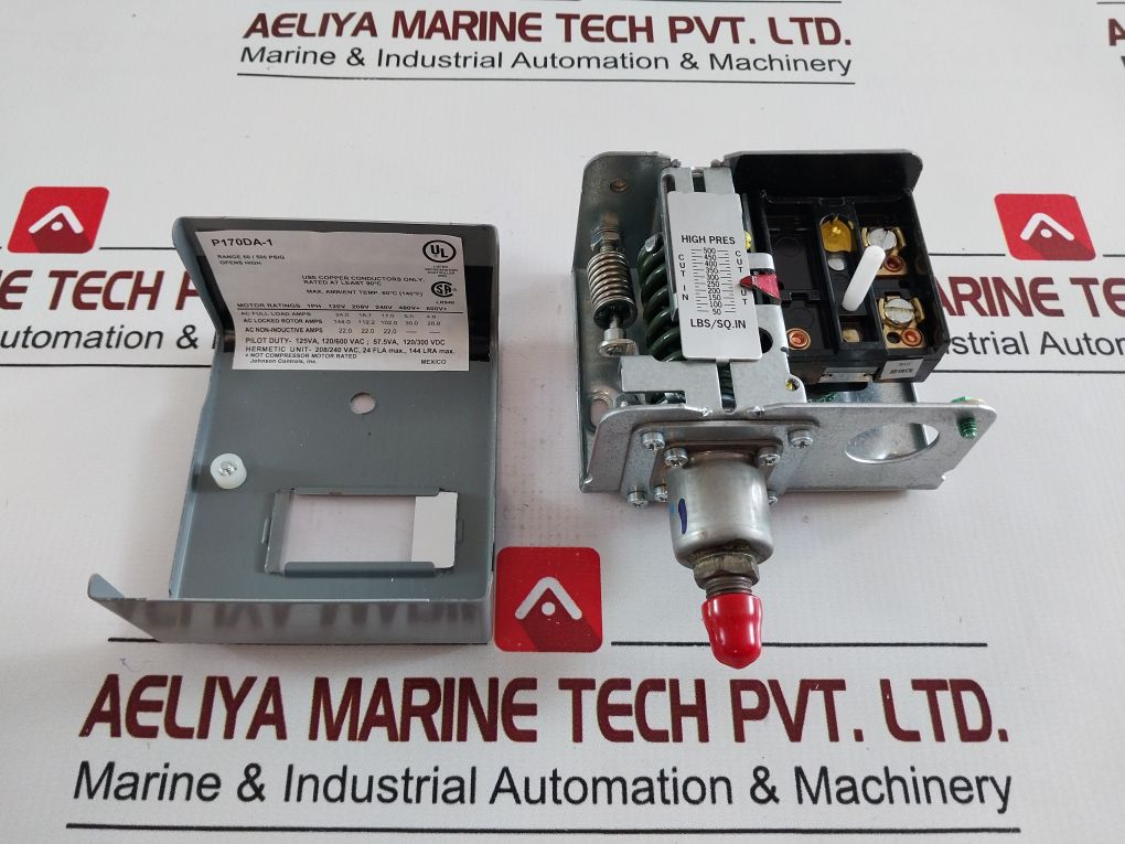 Johnson Controls P170Da-1 Pressure Control