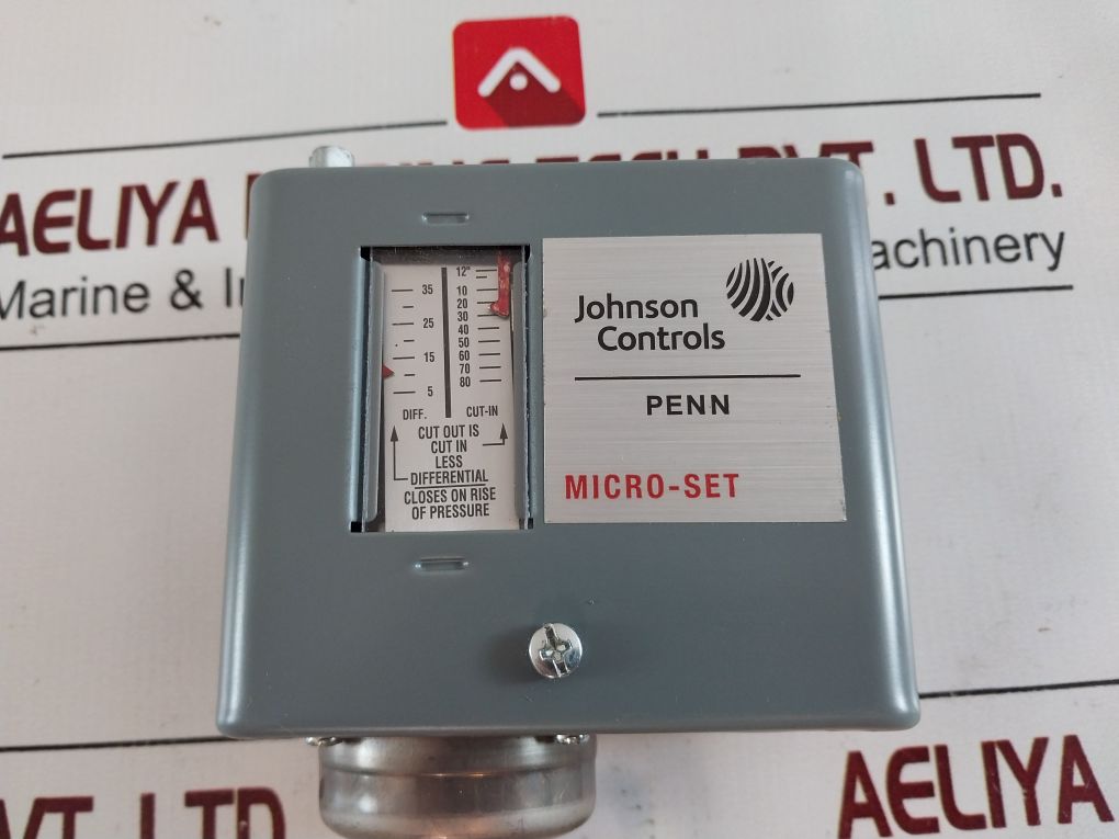 Johnson Controls P70Ab-12C Micro-set Suction Pressure Control 24-7664-1601
