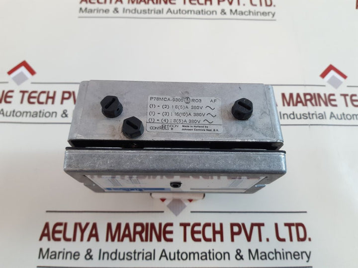 Johnson Controls P78Mca-9300 Dual Pressure Control Switch