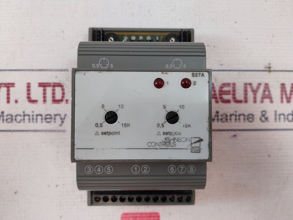 Johnson Controls S27A2 Stage Module Setpoint Thermostat Temperature Control