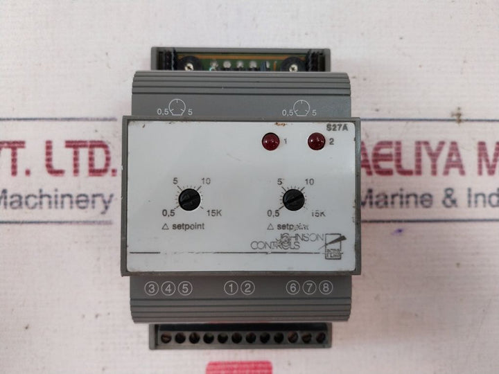Johnson Controls S27A2 Stage Module Setpoint Thermostat Temperature Control