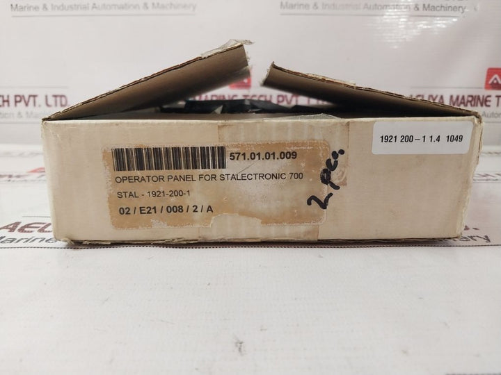 Johnson Controls Stalectronic 700 Operator Panel