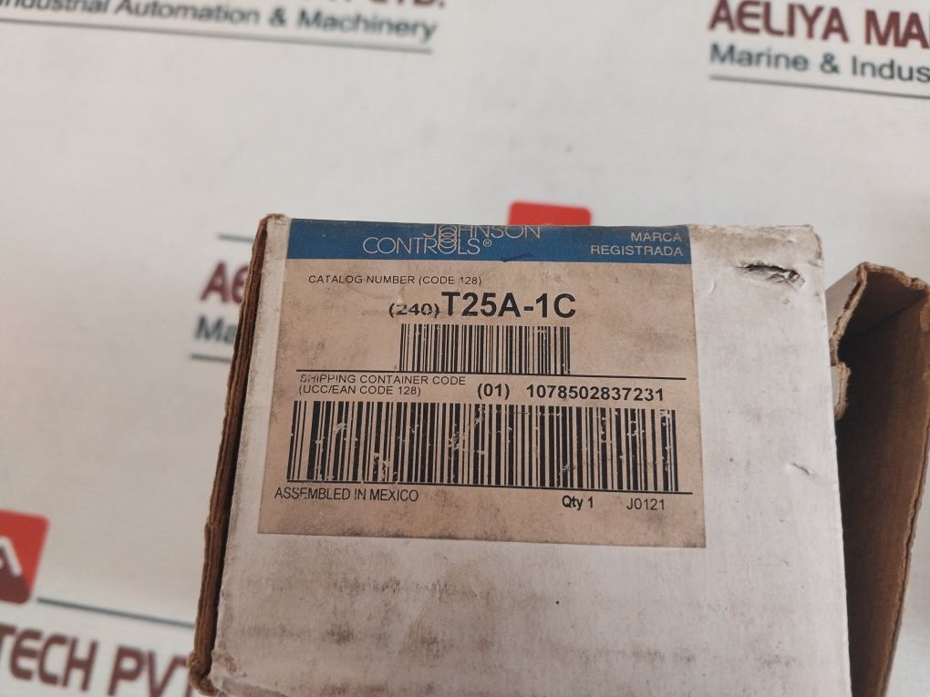 Johnson Controls T25A-1C Two Stage Room Thermostat