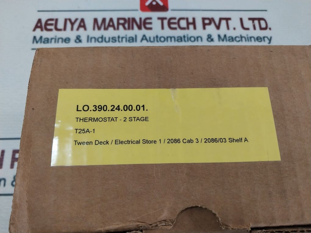 Johnson Controls T25A-1C Two Stage Room Thermostat Revision B