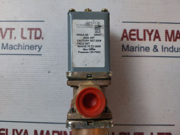 Johnson Controls V46Aa-33 Water Valve