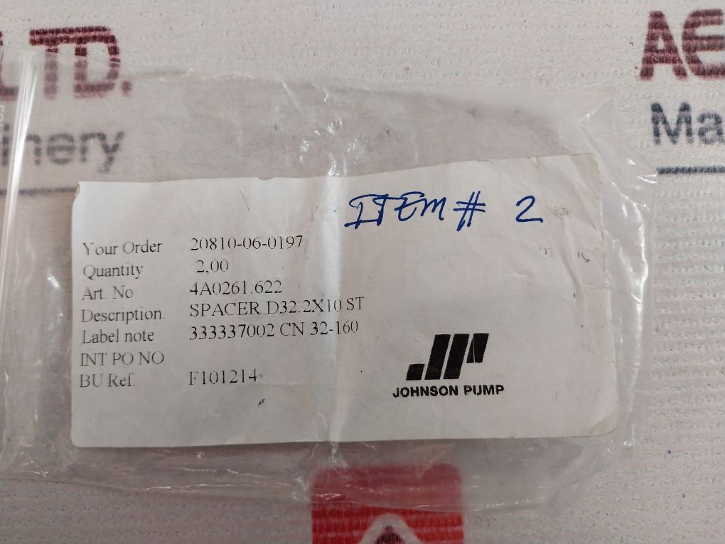 Johnson Pump Spacer Sleeve