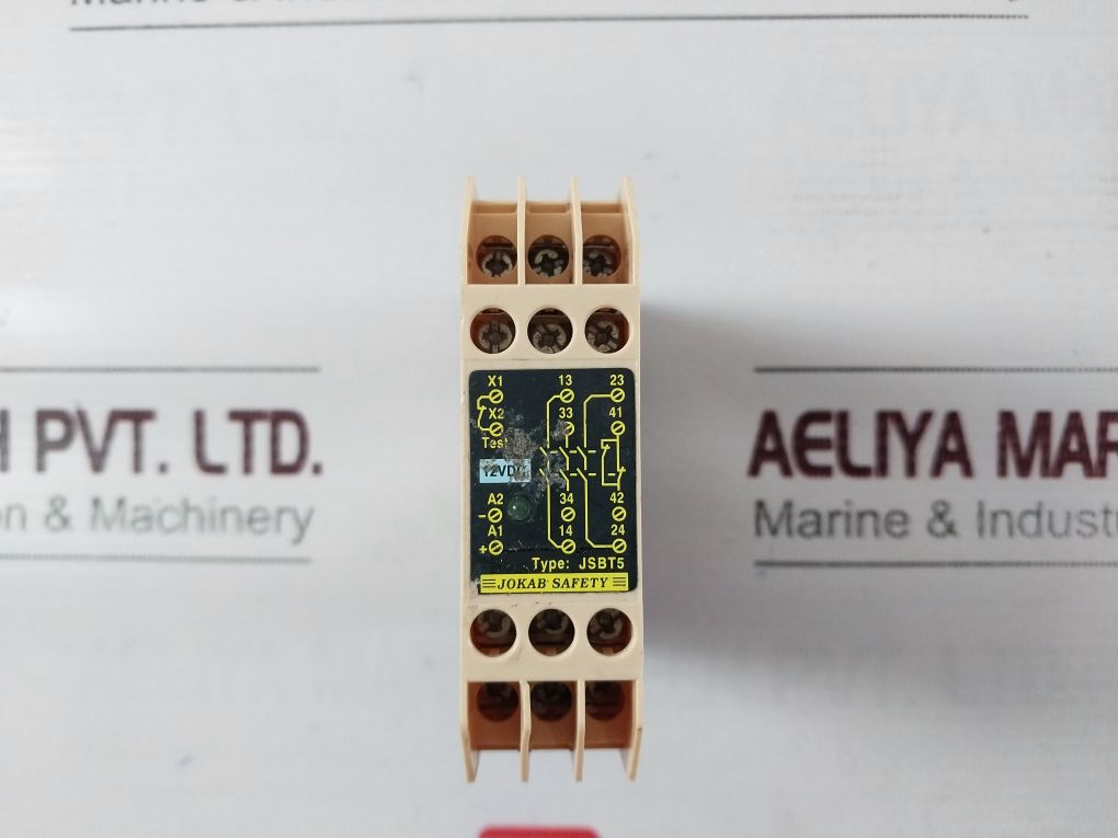 Jokab Safety Relay Jsbt5 12V Dc