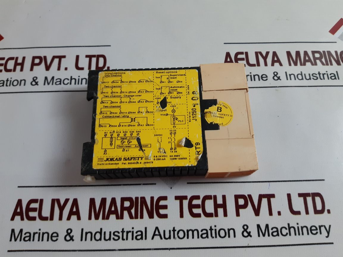 Jokab Rt9 Safety Relay 24Vdc