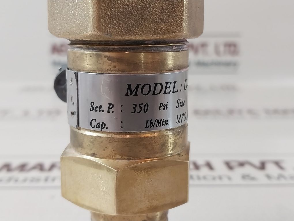 Jokwang D-1 Safety Relief Valve