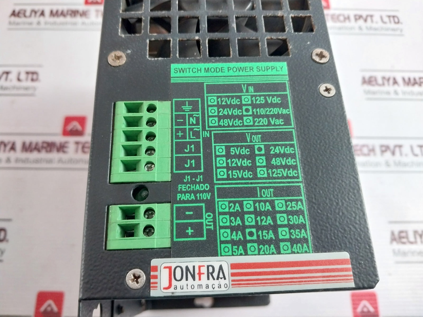 Jonfra Automacao Chm 24-15 Switch Mode Power Supply 110/220 Vac