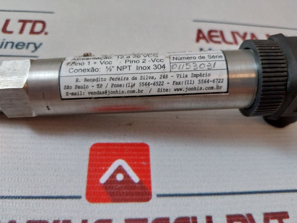 Jonhis Tp-vk Pressure Transmitter 12A 30 Vcc
