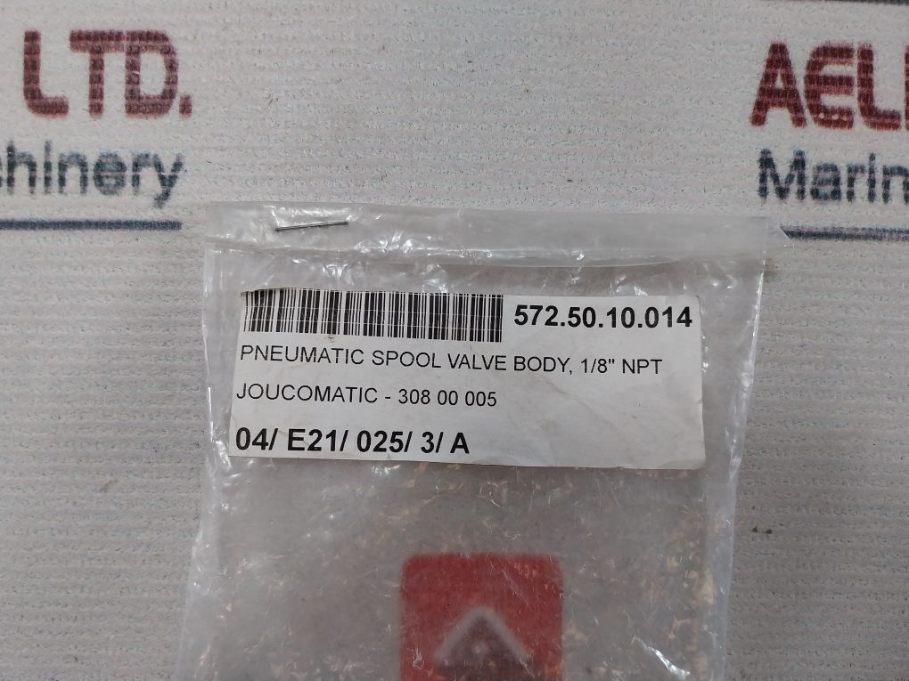 Joucomatic 30800005 Pneumatic Spool Valve Body