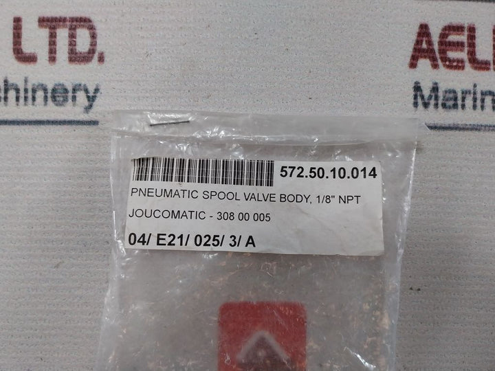 Joucomatic 30800005 Pneumatic Spool Valve Body