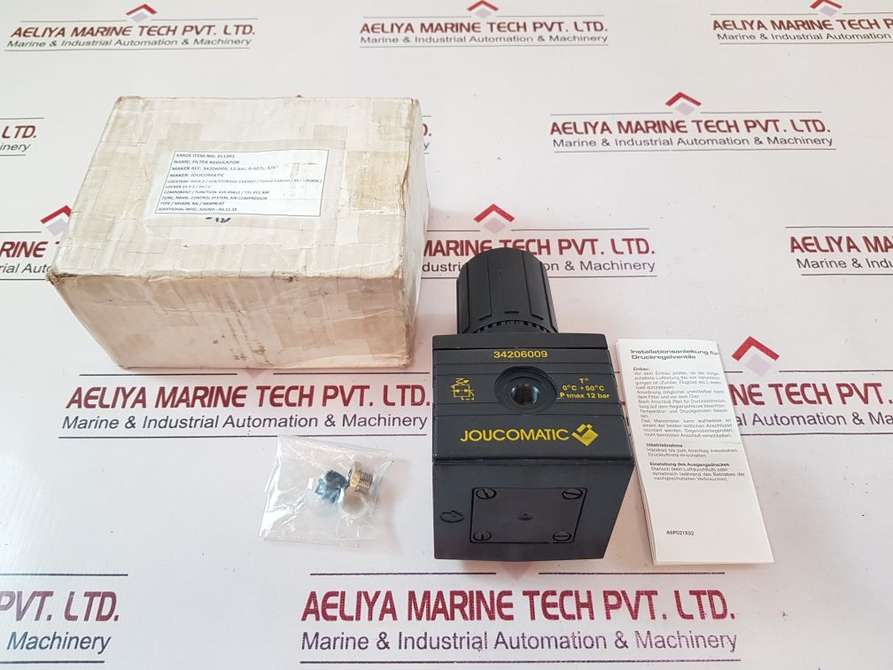 Joucomatic 34206009 filter regulator