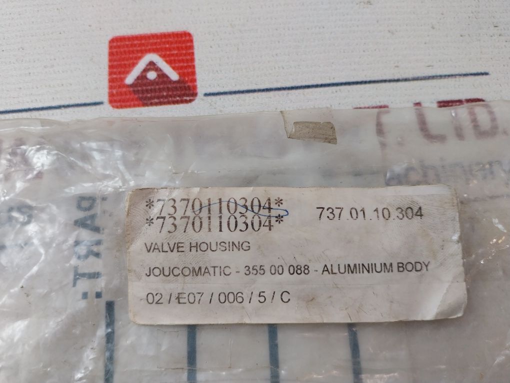 Joucomatic 355 00 088 Joinable Subbase With Side Ports Housing Valve