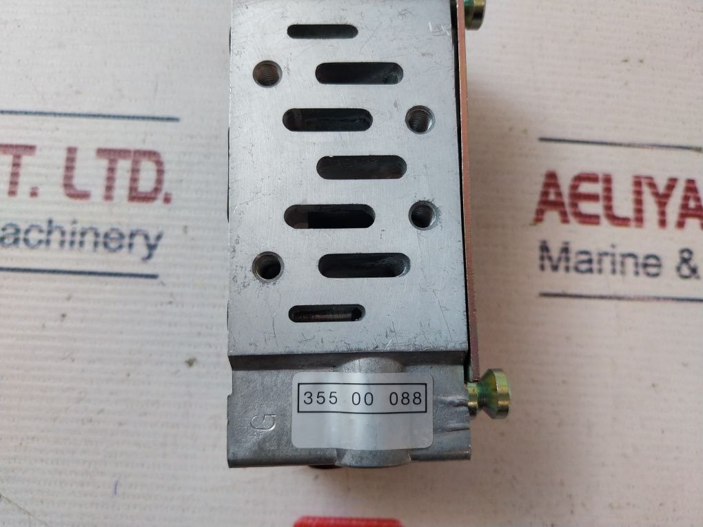 Joucomatic 355 00 088 Joinable Subbase With Side Ports Housing Valve