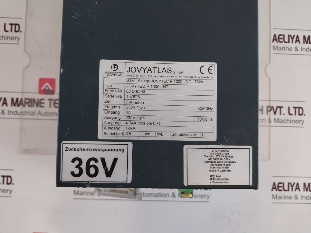Jovyatlas Jovytec P 1000-nt Ups System