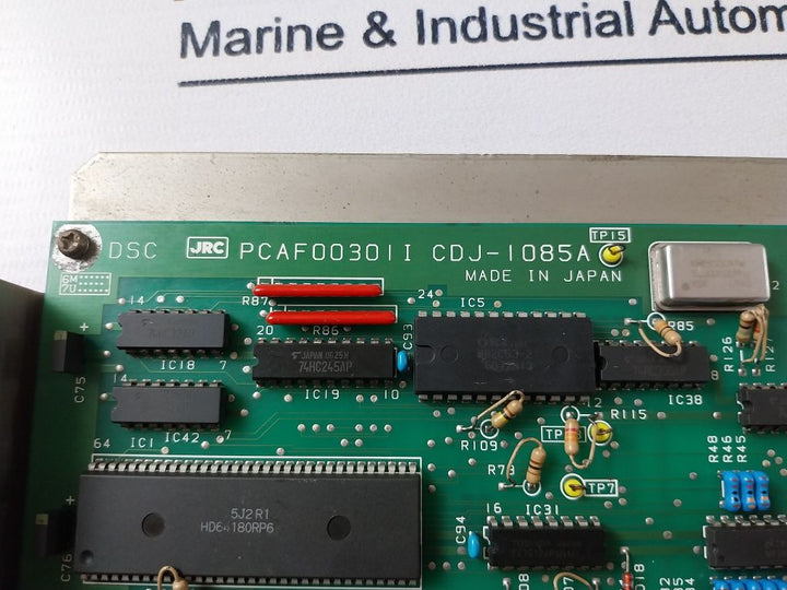 Jrc Cdj-1085A Printed Circuit Board Pcaf00301I