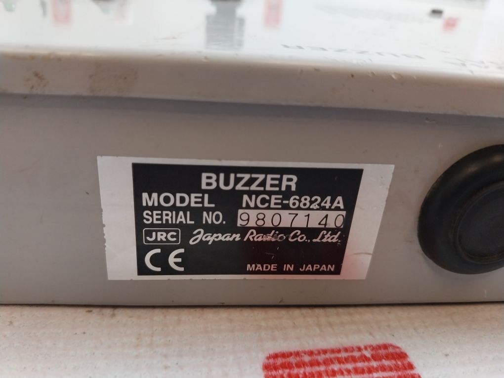 Jrc Nce-6824A External Buzzer