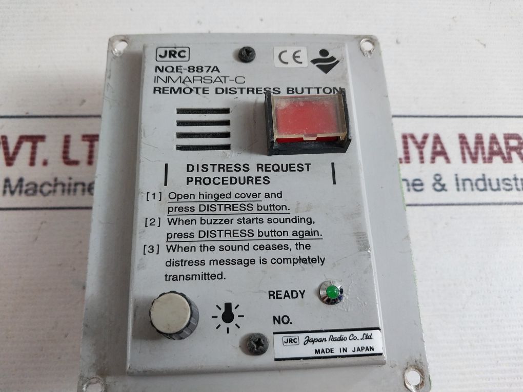 Jrc Nqe-887A Inmarsat-c Remote Distress Button