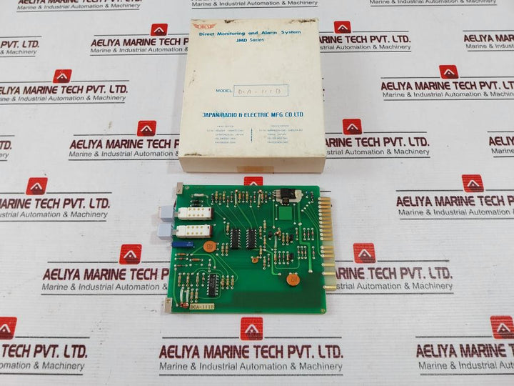 Jrcs Dca-111B Direct Monitoring And Alarm System Board 05J