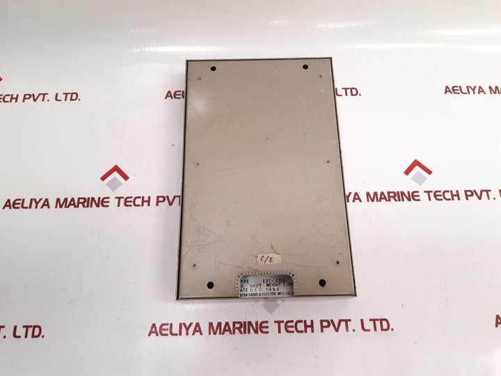Jrcs Ext-200 Engineer’s Extension Alarm Panel used