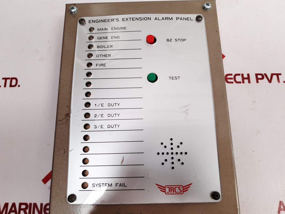 Jrcs Ext-200 Engineer’s Extension Alarm Panel used