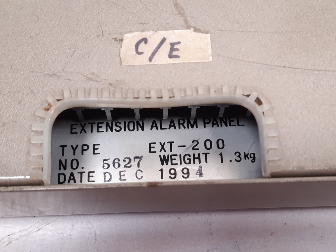 Jrcs Ext-200 Engineer’s Extension Alarm Panel used