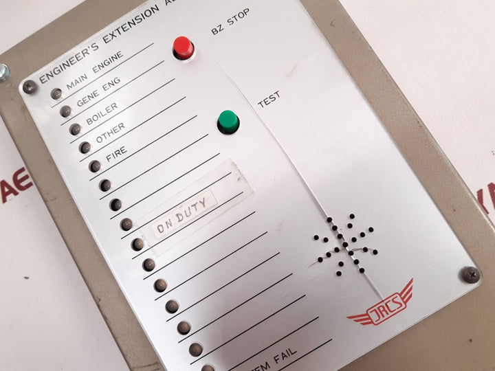 Jrcs Ext-200 Engineer’s Extension Alarm Panel used 5627