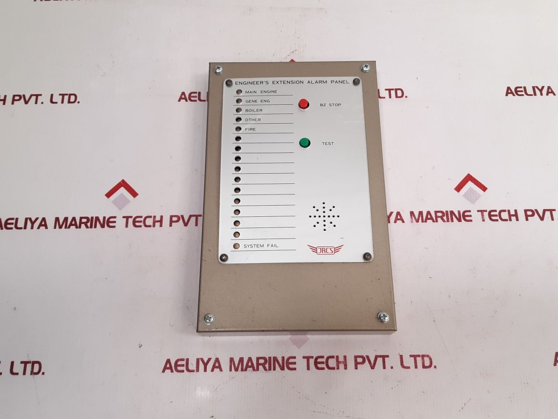 Jrcs Ext-200 Engineer’s Extension Alarm Panel used 5627