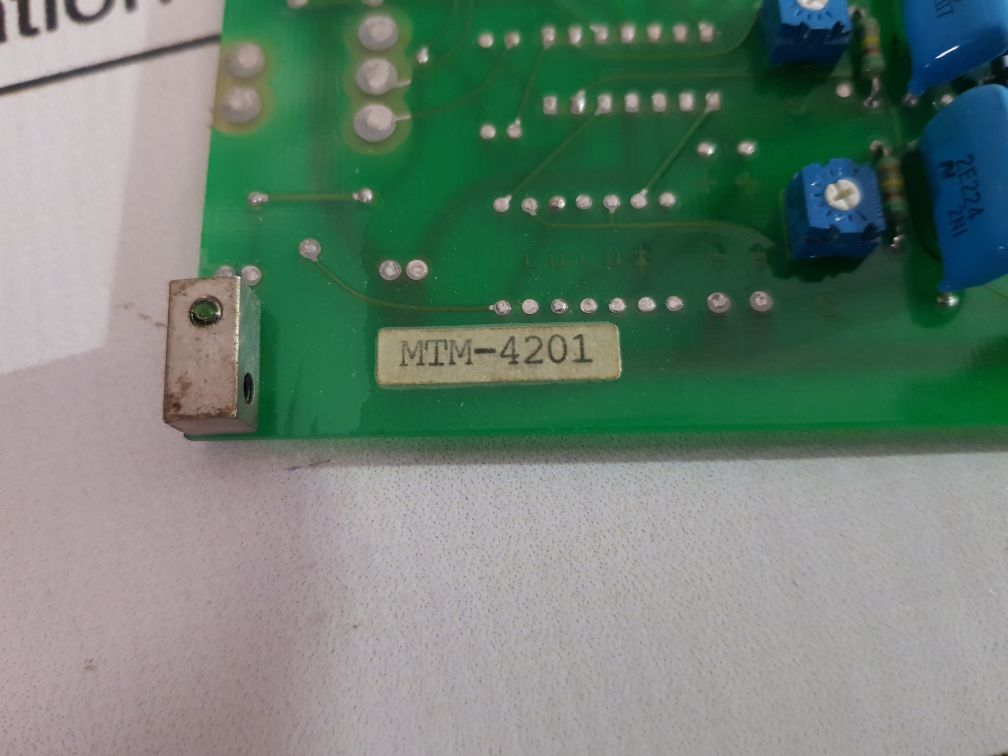 Jrcs Jmd Series Mtm-4201 Pcb Card