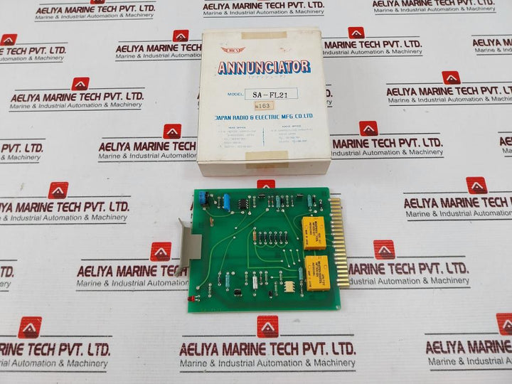 Jrcs Sa-fl21 Annunciator Pcb Card
