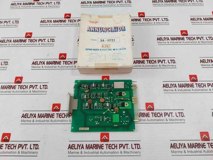 Jrcs Sa-rf21 Annunciator Circuit Board 23