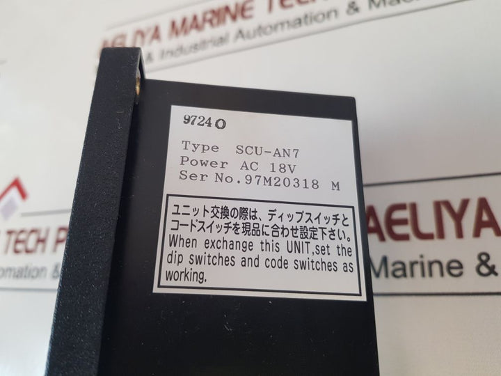Jrcs Scu-an7 Starter Control Unit Ac 18V
