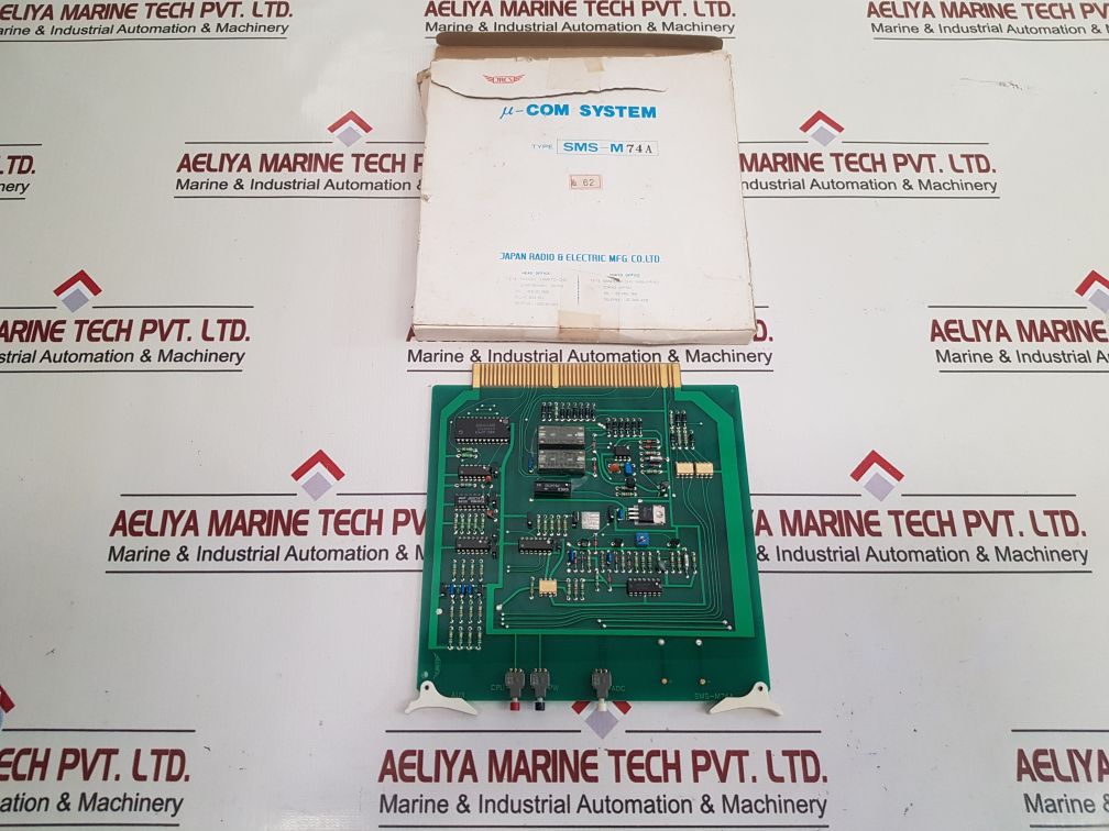 Jrcs µ-com System Sms-m74A Pcb Card