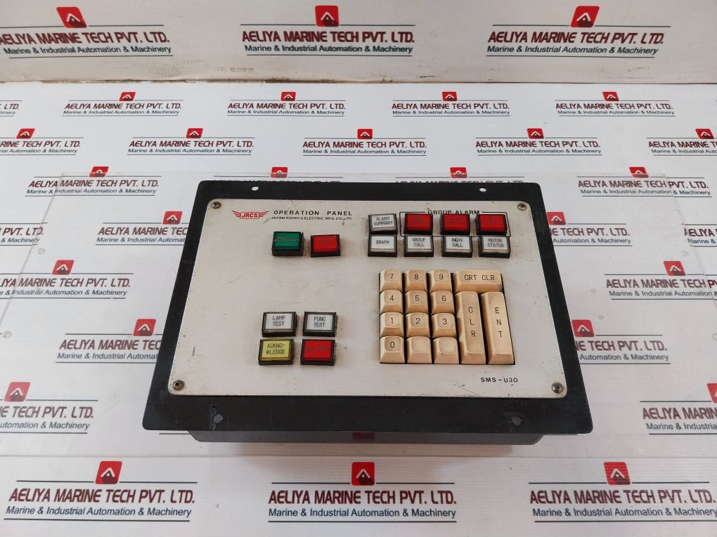 Jrcs Sms-u30A Operation Panel