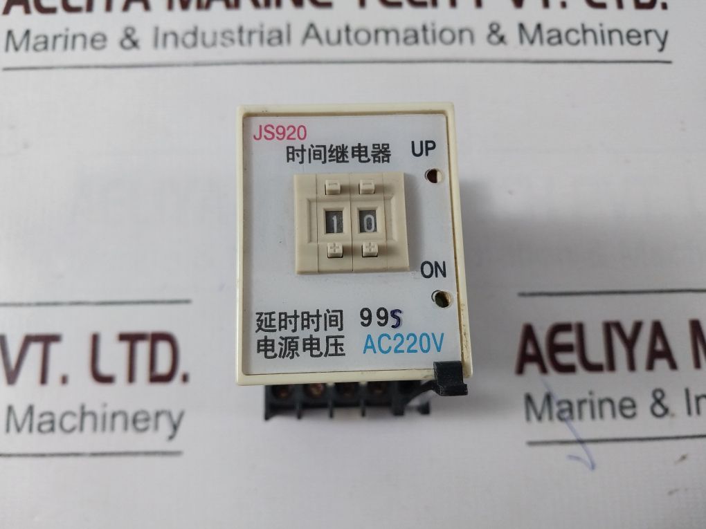 Js920 Time Relay Ac220V 99S With Base