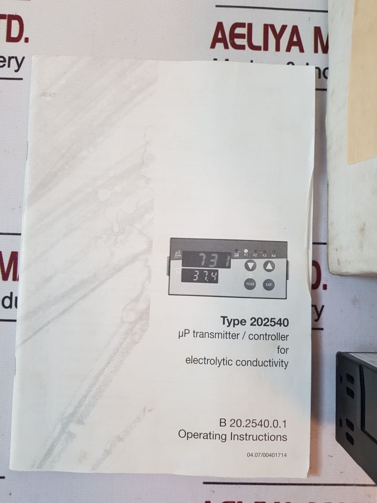 Jumo 202540/10-888,000-23-00/000 Transmitter