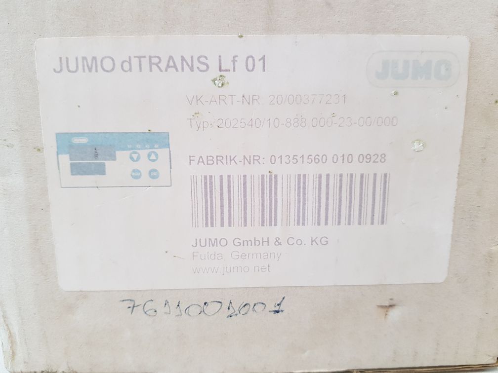 Jumo 202540/10-888,000-23-00/000 Transmitter