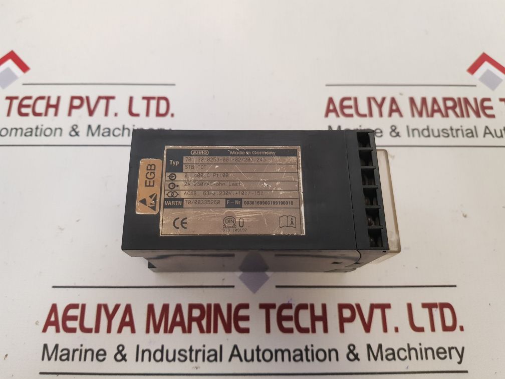 Jumo 701130/0253-001-02/205.245 Thermostat Regulator