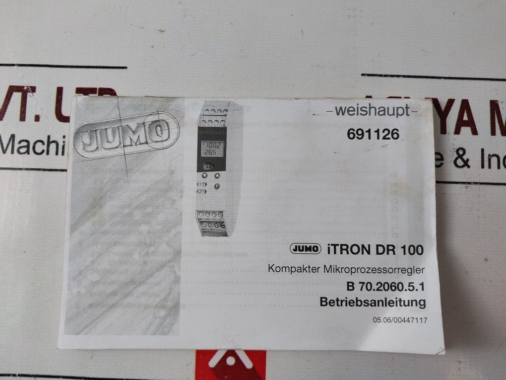Jumo 702060/299-999-000-23 Electronic Two-point Controller