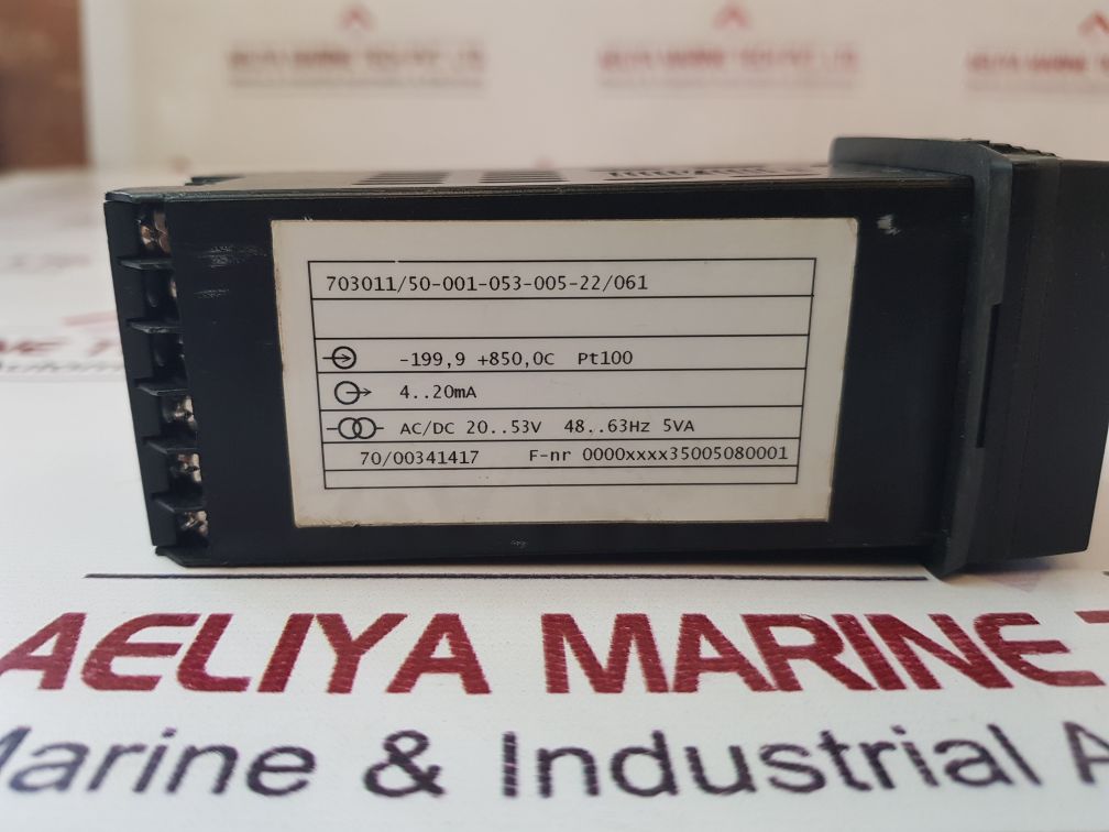 Jumo 70301110-001-000-101-23061 Temperature Regulator