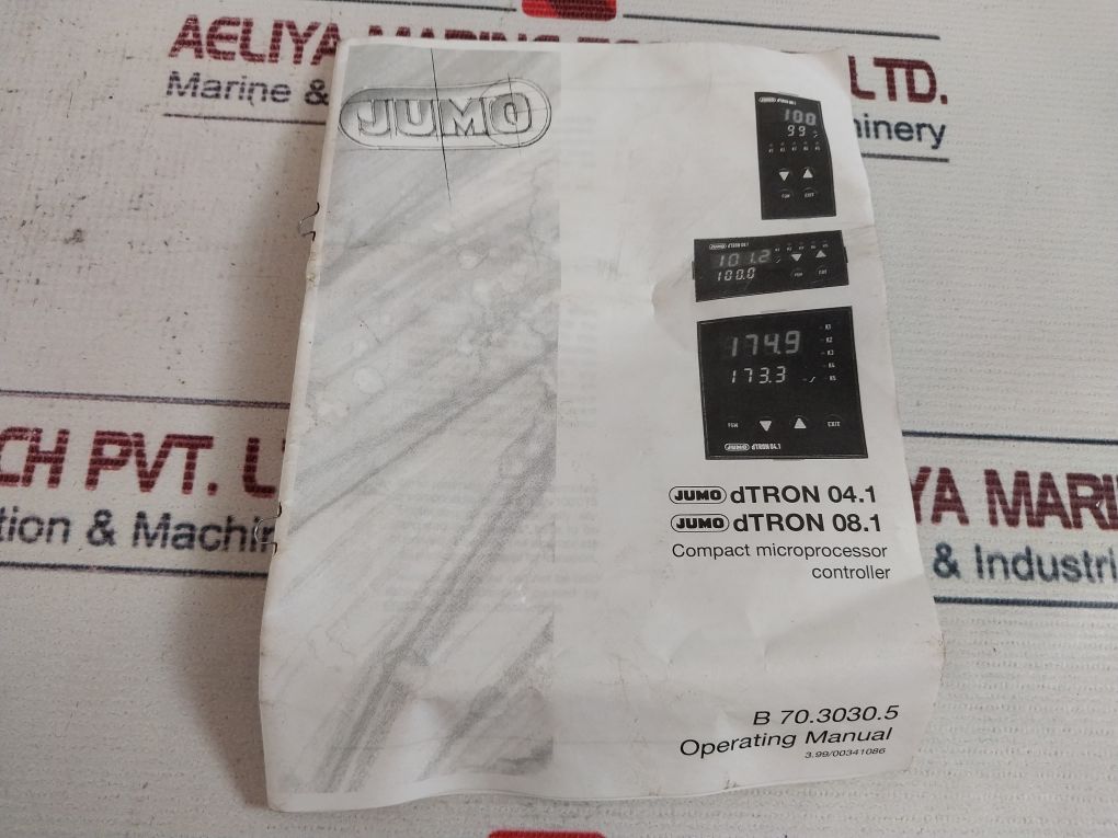 Jumo 703030/50-001-000-00-005-01 050, 061 Microprocessor Controller