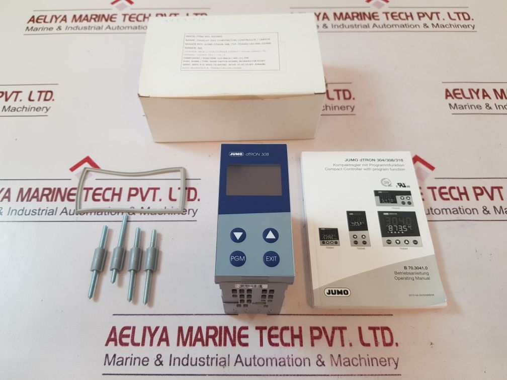 Jumo 703042/181-100-23/000 exhaust gas temperature controller