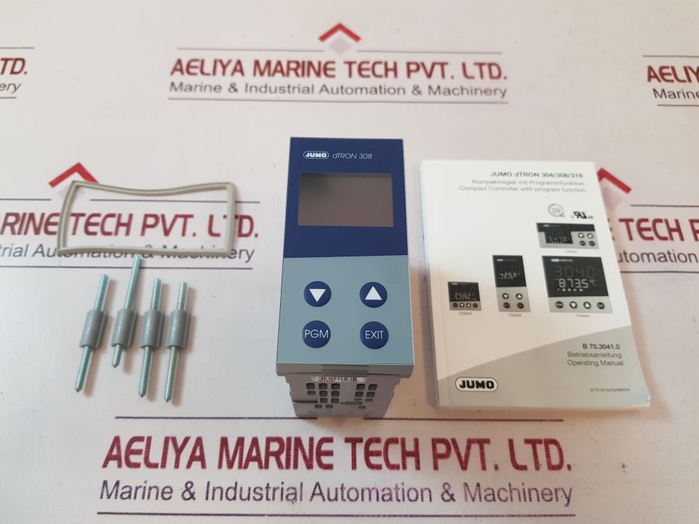 Jumo 703042/181-100-23/000 exhaust gas temperature controller