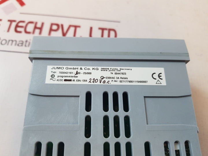 Jumo 703042/181-100-25/000 controller