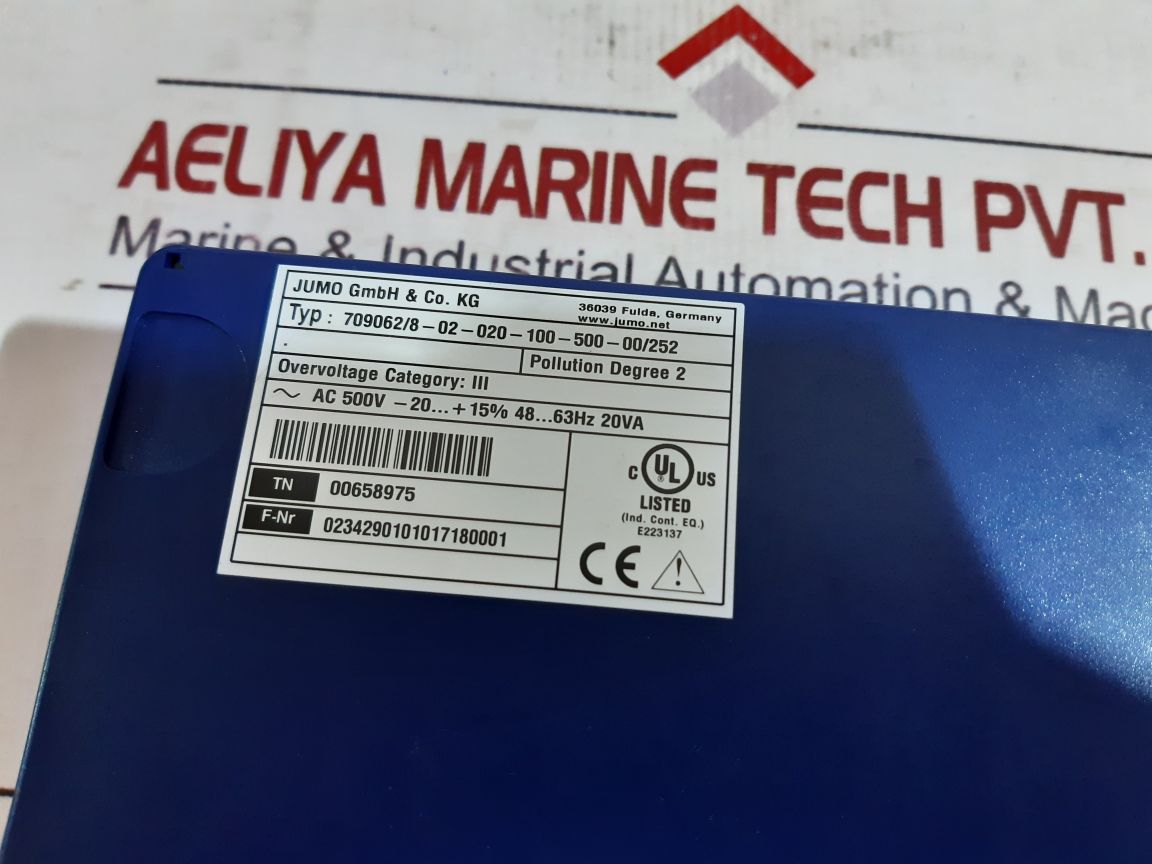 Jumo 709062/8-02-020-100-500-00/252 Thyristor Controller