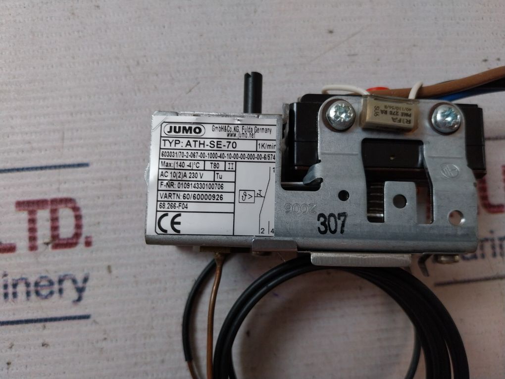Jumo Ath-se-70 Thermostat 60-140°C