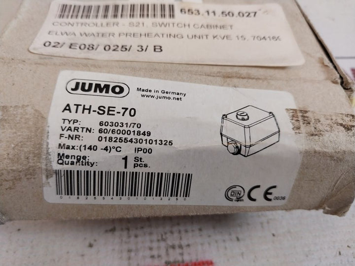 Jumo Ath-se-70 Thermostat Temperature Controller